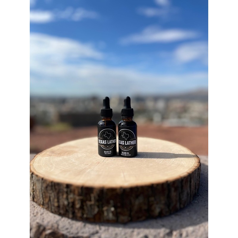 Texas Lather Texas Lather Beard Oil and Natural Soap Bundle