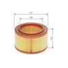 Bosch Automotive S9125 Air Filter Car