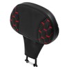 C.C. RIDER Motorcycle Backrest Plug-in Driver Rider Backrest Sissy Bar