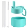 Vmini Wide Mouth Straw Lid and Protective Boot Combo Pack,