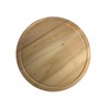efo Wooden Round Cutting Board - Wooden Pad - Round