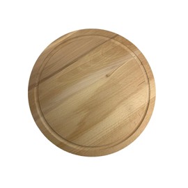 efo Wooden Round Cutting Board - Wooden Pad - Round Serving Board - Small Chopping Board Wood 9.8" (25cm)