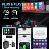 2 in 1 Wireless Apple CarPlay Adapter, for both Apple