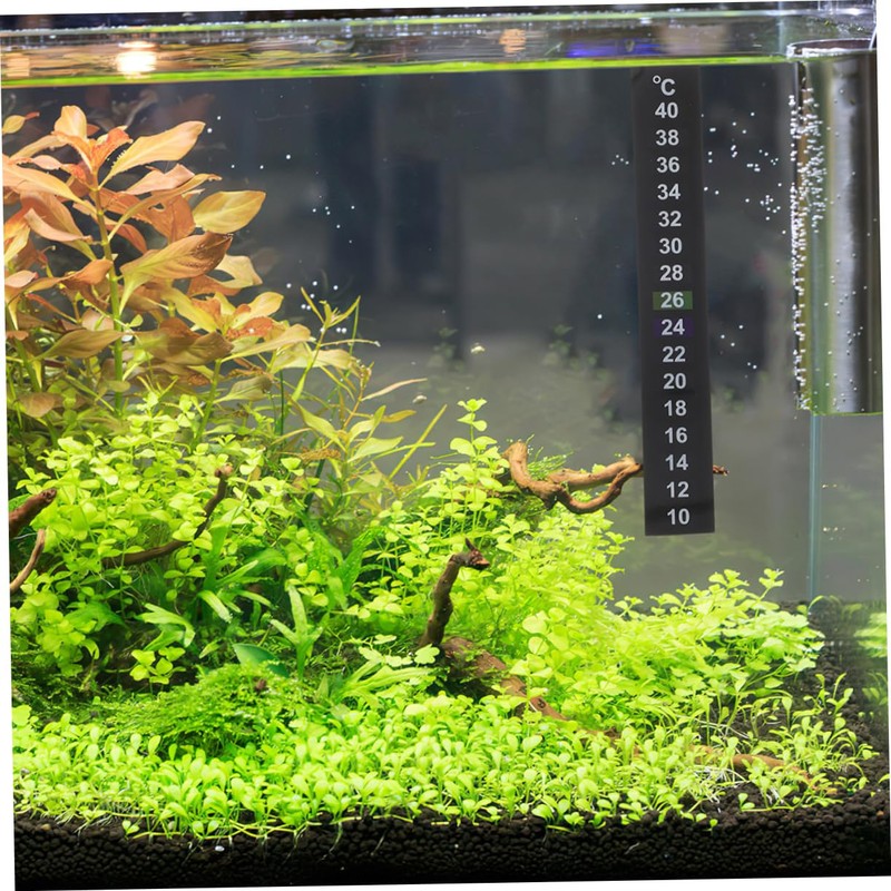GLEAVI Aquarium Temperature Stickers 6 Pack 10℃ to 40℃ Range