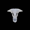 G-PLUS Door Weatherstrip Clips Nylon 3/16" Hole, 25pcs Window Weather