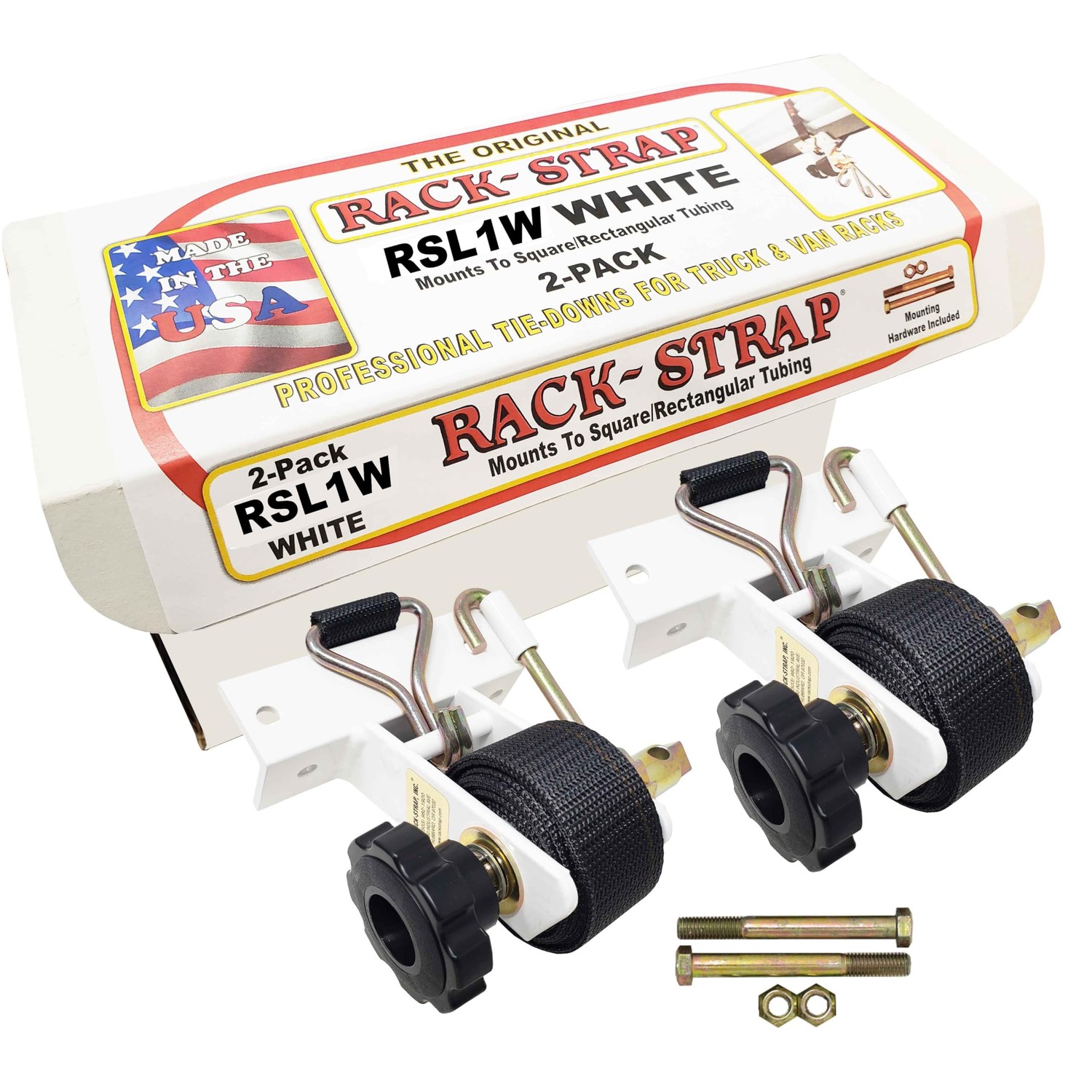 2 Pack, Rack-Strap, The Original Ladder Rack Tie-Downs, Right Angle ...