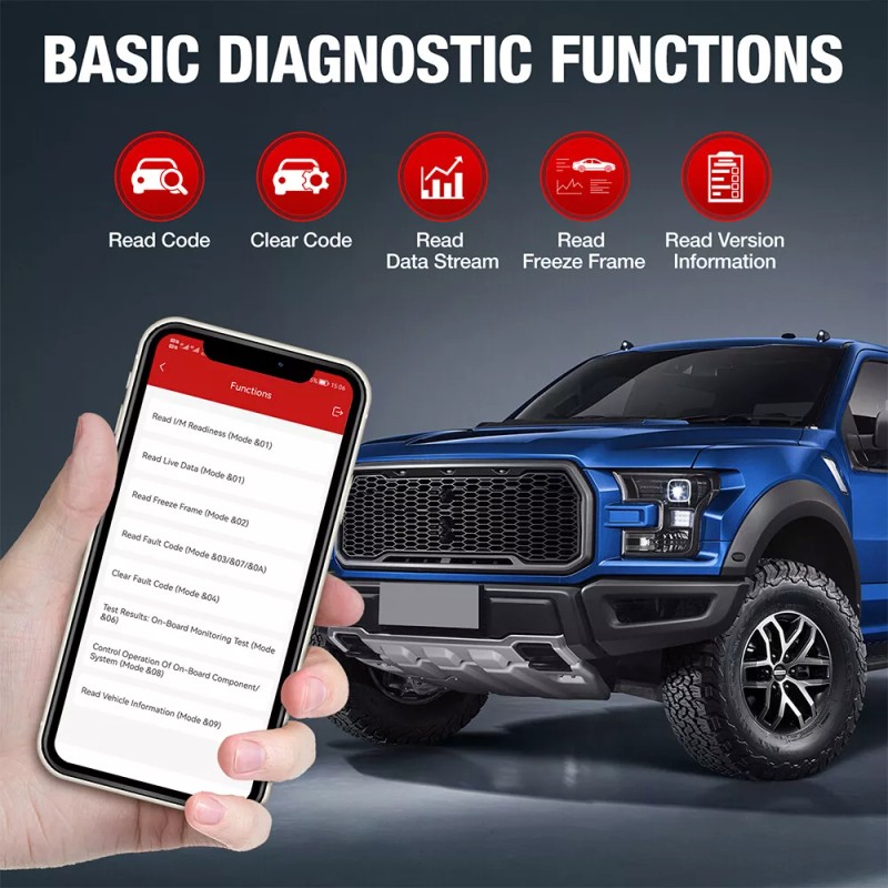 KINGBOLEN New KINGBOLEN Ediag Bidirectional OBD2 Scanner Car Diagnostic Tool