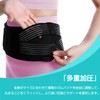 MAQKON 【 ダブルコンプレッションベルト】腰ベルト サポート骨盤ベルト 通気性 軽い 日常生活 スポーツ 男女兼用