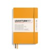 LEUCHTTURM1917 363404 Notebook, Medium (A5), Softcover, 123 Numbered Pages, Rising
