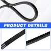 loosoo for Victory & Earthquake 32993 V-Belt 4L670 Forward Drive