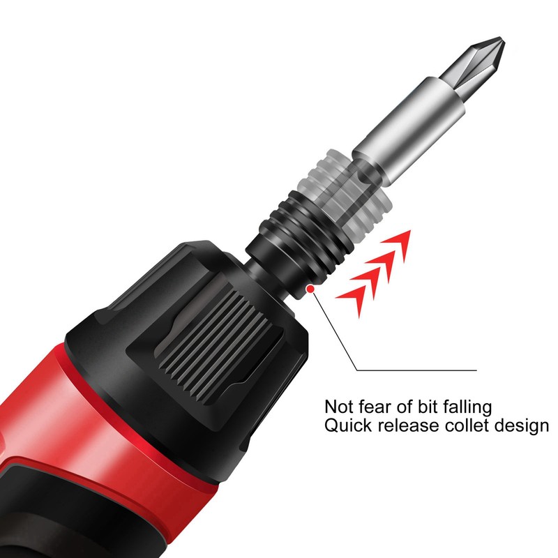 Electric Screwdriver Kit Large Torsion Rechargeable Multifunctional Mini Screw Driver
