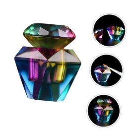 FRCOLOR Octagonal Glass Dappen Dish Lid Nail Monomer Holder Acrylic Nails Tool Dish for Monomer