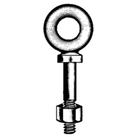 Chicago Hardware EYE BOLT Galvanized 3/4 x 12