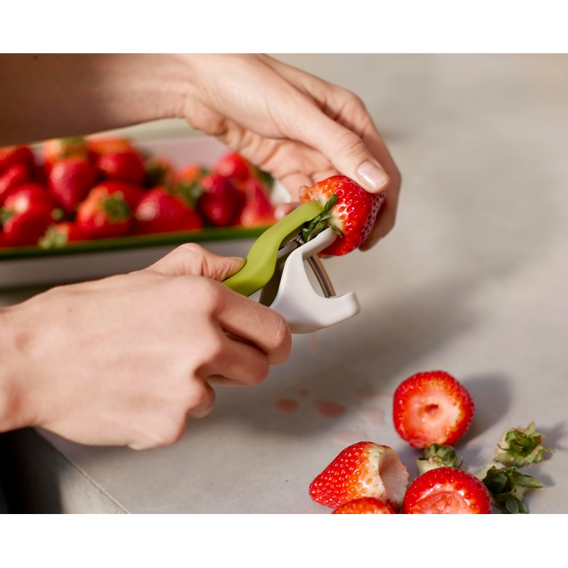 Joseph Joseph Tweezy Snocciolatore Ciliegie e Olive 2 in 1,