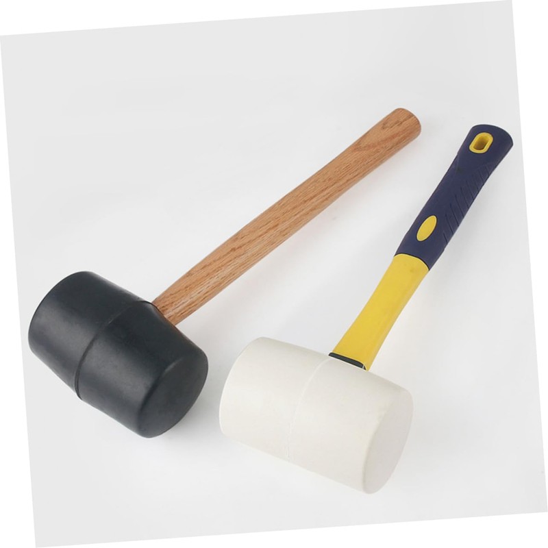 LALAFINA 1pc Practical Rubber Mallet Hammer for Flooring Installation Wear
