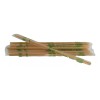 Reyma Popote Estuchado Largo Biodegradable Reyma 26cm. 500pz. Color Nude