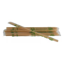 Reyma Popote Estuchado Largo Biodegradable Reyma 26cm. 500pz. Color Nude