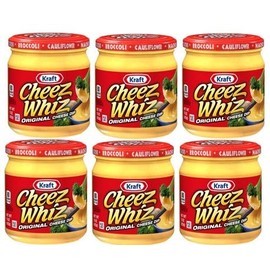 Whiz Original Cheese Dip, 15 oz Jar (Pack of 6) L8