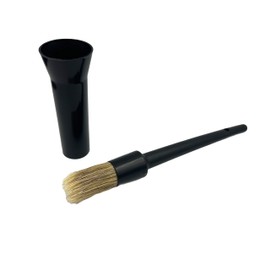 Hoof Oil Container Hoof Brush with Cap for Horses Hoof Care (Black Small)
