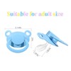 Landofgenie Adult Size Dummy Large Teat Shield Dummy Blue