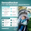 UMINDUS SensaRocker Sound Machine & Baby Rocker Set - Portable