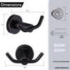 ARCORA Oil Rubbed Bronze Towel Hooks, SUS 304 Stainless Steel