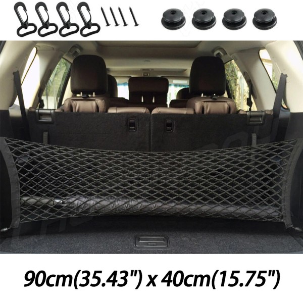 CHUSYYRAY Rear Trunk Area Envelope Vertical Cargo Net for Buick