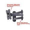 VideoSecu Tilt Swivel LCD LED Ultra HD TV Wall Mount