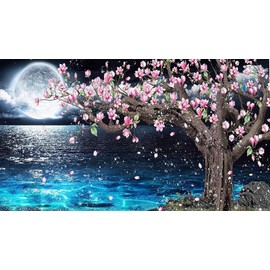 MeBo.Jile Diamond Art Kit 5D Diamond Painting Kit Mosaic Art DIY Handmade Painting Craft Kit Diamond Bead Painting Kit Full Paste Type