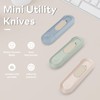 4-Pack Safety Box Cutter, Retractable Letter Opener with Ceramic Blade,