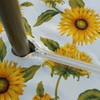 EHouseHome Outdoor Indoor 60inch SquareTablecloth with Umbrella Hole and Zipper,