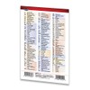 Medical Abbreviations Chart - 4" x 6" Laminated Nursing Pocket