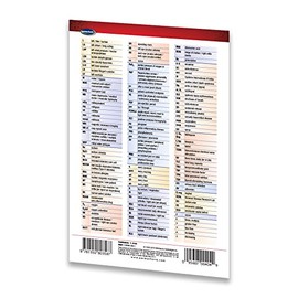 Medical Abbreviations Chart - 4" x 6" Laminated Nursing Pocket Chart - Medical Quick Reference Guide by Permacharts