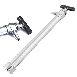 OdontoMed2011 Stomach Drench Pump Easy Drench, Chrome Plated 150 ML,15.5" Pump Only ODM