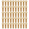50Pcs Round Hex Socket Screw Copper Fastener Hardware Tools Industrial
