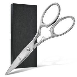 Malang -Japanese steel Kitchen scissors Heavy Duty Sharp Blade - Vegetable, Meat, Pizza Scissors - Food Stain Resistant