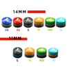 KONLLEN Rainbow Pool Tip with Transparent SX/SS/S/M/MH/H 11 mm/14 mm