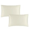 Catherine Lansfield Silky Soft Satin Standard Pillowcase Pair Champagne Gold