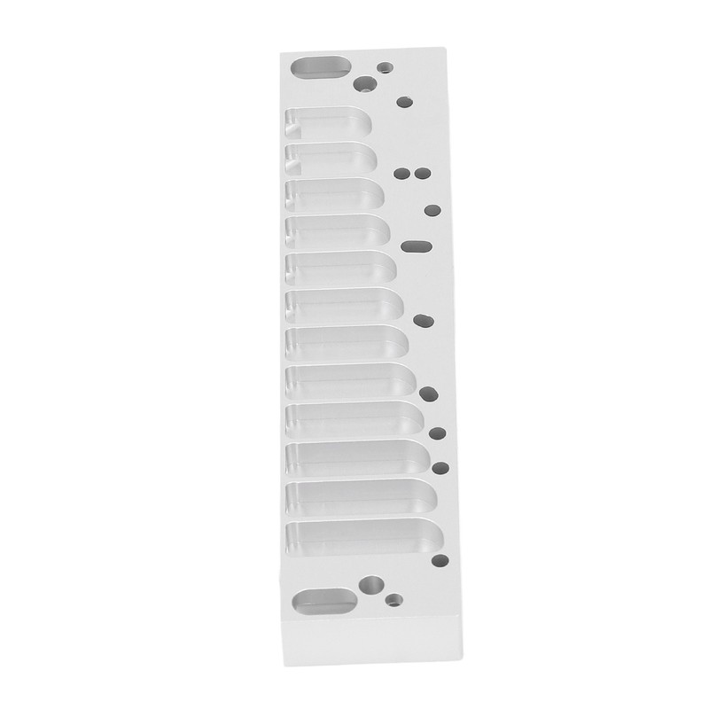 Harmonica Comb Part 12Hole Chromatic Scale Comb Frosted Silver Lightweight