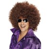Smiffys Smiffys Afro Perücke, Super-groß, Braun