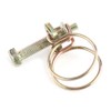10pcs Double Wire Hose Clips Adjustable Double Wire Water Hose