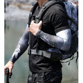 HB35 Printed Cooling UV Protection Arm Sleeves HB35 Printed Cooling Arm Sleeves (Hill L)