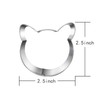 Cat Face Cookie Cutter-2.5 inch-Biscui Cookie Cutters Molds for Kitty