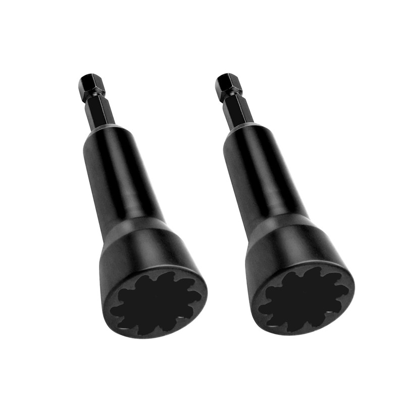 2 PCS Wire Nut Twister Tool with 1/4" Chuck Wire