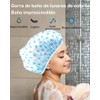 Gorras Baño Mujer Ducha Reutilizables Diseño Elegante Ajuste Cómodo Protección