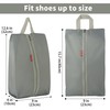 6pcs Portable Shoe Organizer, Travel Pouches with Zipper, Golf Shoe