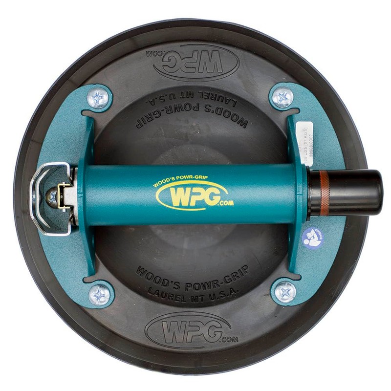 8" Wood's Powr-Grip N4300 Metal Handle ABS Plunger Vacuum Suction