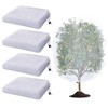 4 Pack Insect Bird Netting Cover - 4.6x6FT Blueberry Bushes