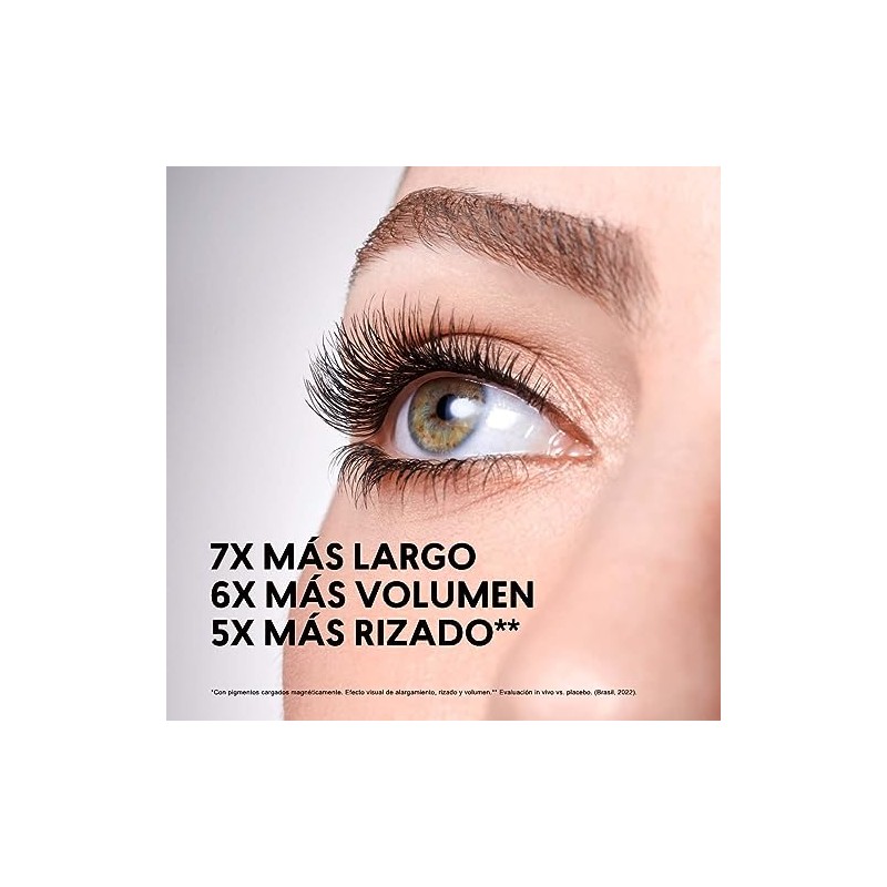 Cyzone Máscara de Pestañas Multibeneficios - Pestañas magnéticas, 0.28 oz
