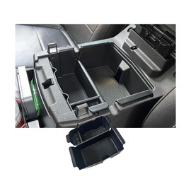 faccaibbg Center Console Organizer for 2018-2023 forJeep Wrangler JL JLU and Gladiator JT Handrail Storage Box ABS Storage Pallet Plug-in Interior Auto Accessories Black